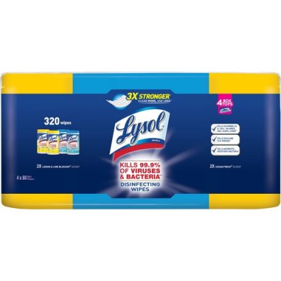 Lysol Disinfecting Wipes Pack (99256)