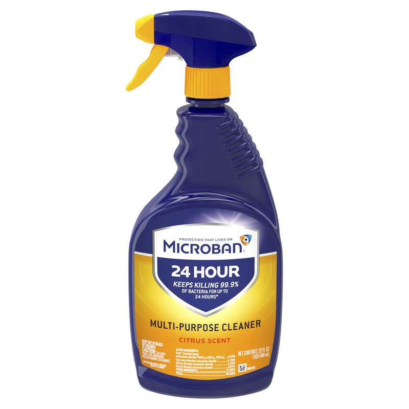Microban Sanitizing Spray - kills 99.9% of germs, including cold and flu viruses