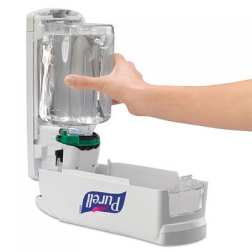 PURELL ADX-12 Dispenser, 1200 mL, 4.5" x 4" x 11.25", White (882006)