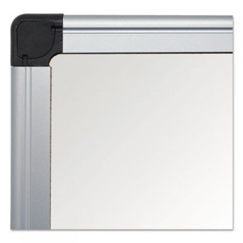 MasterVision Value Lacquered Steel Magnetic Dry Erase Board, 24 x 36, White, Aluminum Frame (MA0307170)