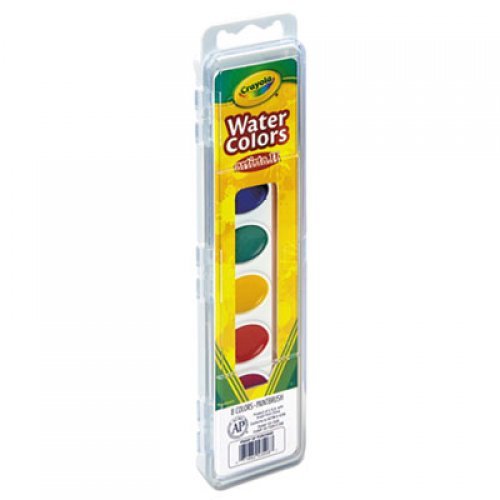 Crayola Artista II 8-Color Watercolor Set, 8 Assorted Colors (531508)