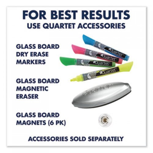 Quartet Infinity Glass Marker Board, Frosted, 36 x 24 (G3624F)