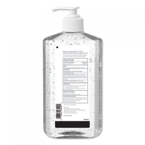 PURELL Advanced Hand Sanitizer Refreshing Gel, Clean Scent, 8 oz Pump Bottle, 12/Carton (965212CT)