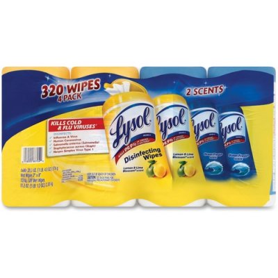 Lysol 4-pack Disinfecting Wipes (90641)