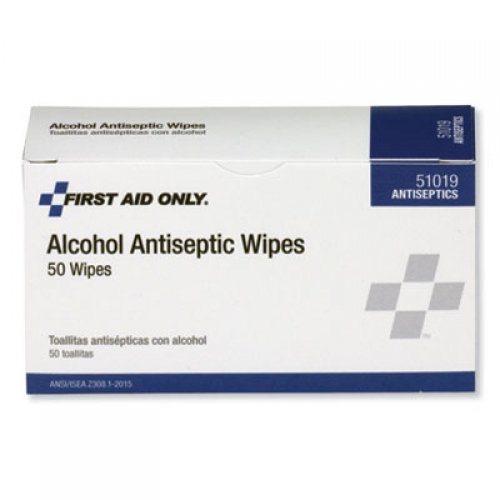 PhysiciansCare First Aid Alcohol Pads, 50/Box (51019)
