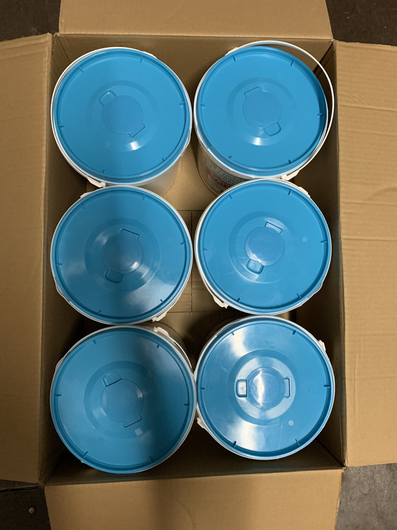 6 Buckets of 300 Vega/Carmel Disinfecting Wipes - 1800 Wipes