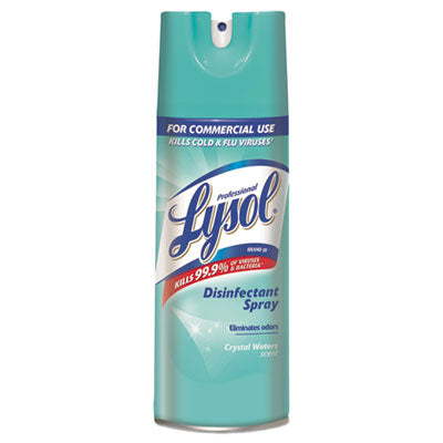 Lysol Disinfectant Spray, Crisp Linen, 19 oz Aerosol, 12 Cans/Carton (74828CT)
