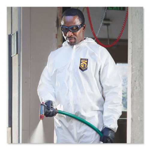 KleenGuard A45 Liquid and Particle Protection Surface Prep/Paint Coveralls, Large, 25/CT (48973)