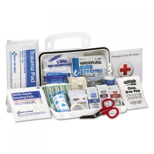 First Aid Only ANSI Class A 10 Person First Aid Kit, 71 Pieces (90754)