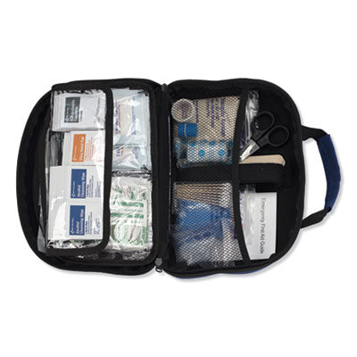 ANSI 2015 Compliant Class A Type I and II First Aid Kit for 25 People, 89 Pieces, Plastic Case