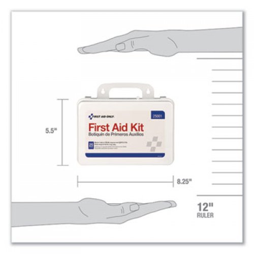 PhysiciansCare 25 Person First Aid Kit, 113 Pieces/Kit (25001)