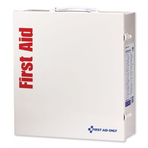 First Aid Only ANSI 2015 Class A+ Type I&II; Industrial First Aid Kit 100 People, 676 Pieces (90575)