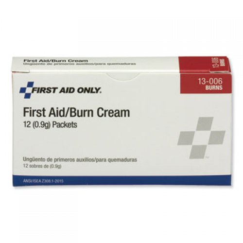 PhysiciansCare First Aid Kit Refill Burn Cream Packets, 12/Box (13006)