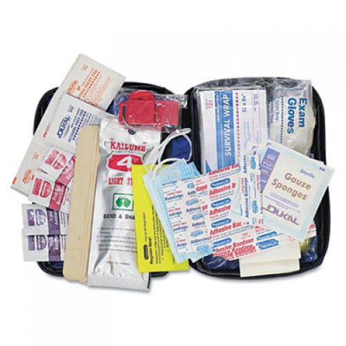 PhysiciansCare Soft-Sided First Aid Kit for up to 10 People, 95 Pieces/Kit (90166)