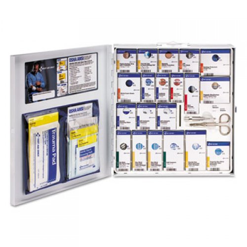 First Aid Only ANSI 2015 SmartCompliance Food Service Kit, w/o Medication, 50 People, 260 Piece (746006)