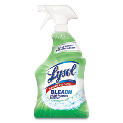 Lysol Multi-Purpose Cleaner with Bleach, 32oz Spray Bottle, 12/Carton (78914CT)