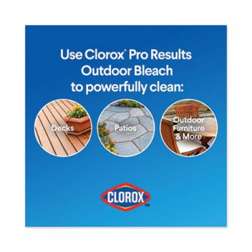 Clorox Outdoor Bleach - 6 Bottles - 81oz