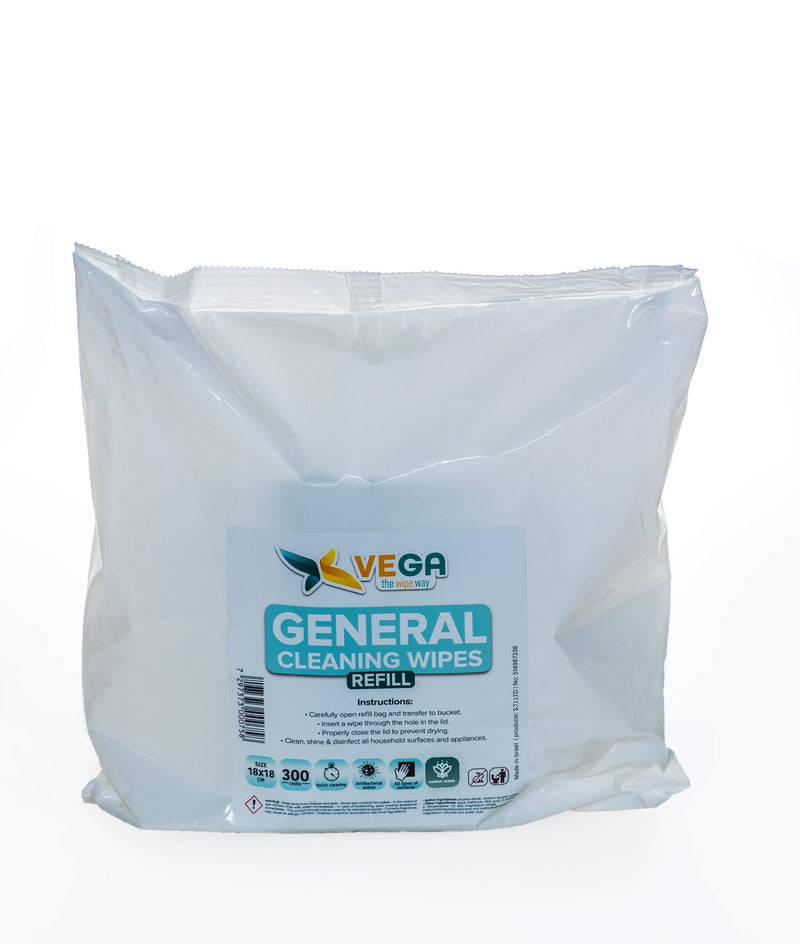 Vega/Carmel - 4 Refills of 400 Disinfecting Wipes  - FREE SHIPPING